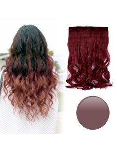 EExtension Ondulada Unicolor Cosplay tipo Cortina de cabello Eventos 2
