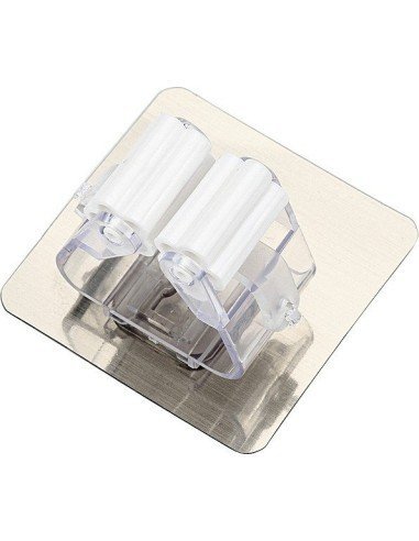 Organizador Wall Mount Multiusos colgador de útiles de Aseo, escobas..