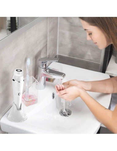 Limpiador facial Facial Cleansing Brush, Rechargeable Face Brush Massager