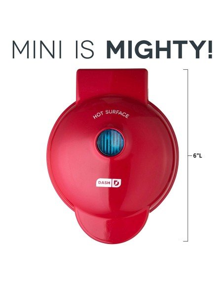 Mini máquina Para Hacer Wafles Individuales Galletas De Pizza