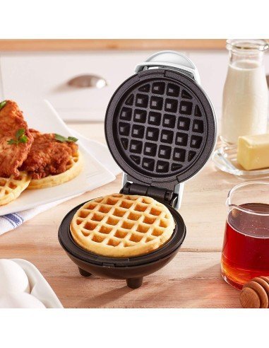Mini máquina Para Hacer Wafles Individuales Galletas De Pizza