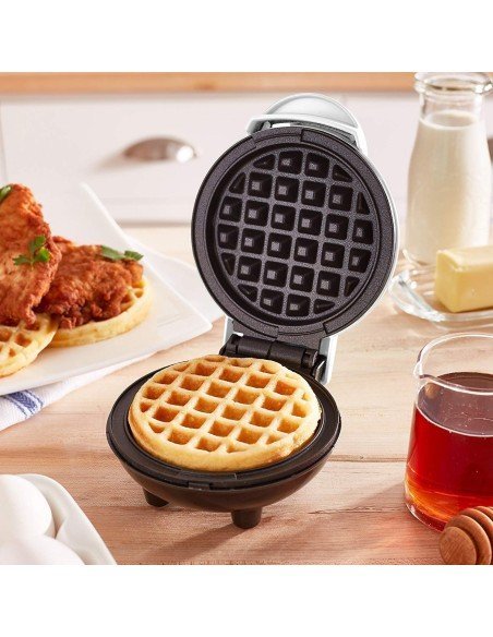 Mini máquina Para Hacer Wafles Individuales Galletas De Pizza Mini máquina Para Hacer Wafles Individuales Galletas De Pizza