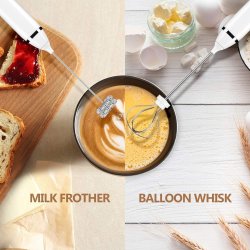 Espumador Recargable Leche Café Chocolate y espumados