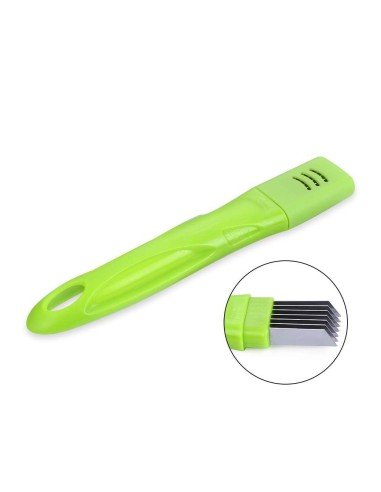 Cortador picador de Cebolla tirillas perfectas en un solo corte