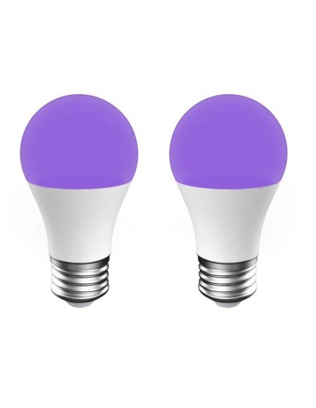 Bombillo LED Luz Ultra Violeta UV Luz Negra 7w Para Fiestas Bombillo LED Luz Ultra Violeta UV Luz Negra 7w Para Fiestas