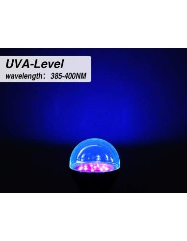 Bombillo LED Luz Ultra Violeta UV Luz Negra 7w Para Fiestas