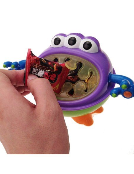 Plato Para Snacks Nuby 3-D Monster Snack Keeper