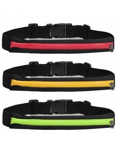 Correa deportistas Cinturón con Bolsillo canguro para celular Running Bumbana