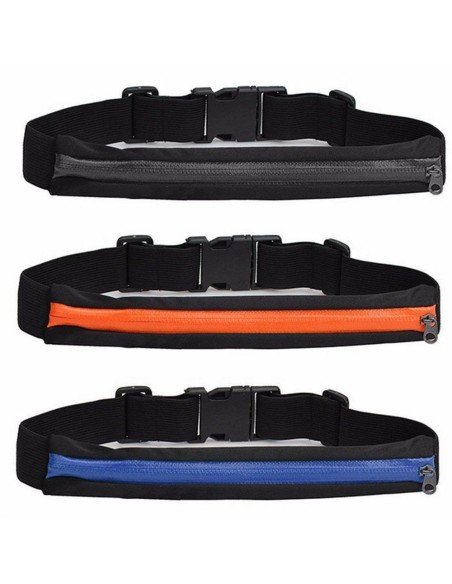 Correa deportistas Cinturón con Bolsillo canguro para celular Running Bumbana