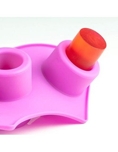 Nostalgia Shot Maker Molde para 12 copas SM12 Copa comestible, negro