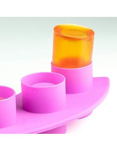 Nostalgia Shot Maker Molde para 12 copas SM12 Copa comestible, negro