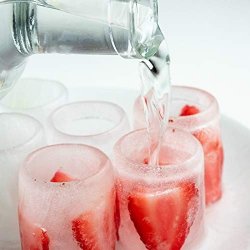 Nostalgia Shot Maker Molde para 12 copas SM12 Copa comestible, negro