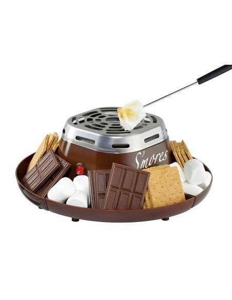 Radiador Nostalgia SMM200 máquina eléctrica para hacer smores, malvaviscos