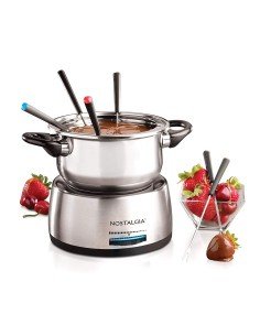 Fondue Nostalgia Electrics pot eléctrico FPS200  acero inoxidable