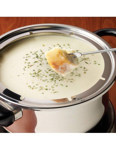 Fondue Nostalgia Electrics pot eléctrico FPS200  acero inoxidable