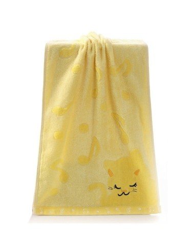 Toallitas en Algodón Microfibra para Bebés Cat towel