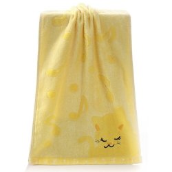 Toallitas en Algodón Microfibra para Bebés Cat towel