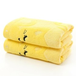 Toallitas en Algodón Microfibra para Bebés Cat towel