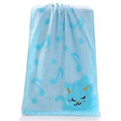 Toallitas en Algodón Microfibra para Bebés Cat towel