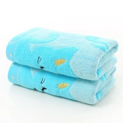 Toallitas en Algodón Microfibra para Bebés Cat towel