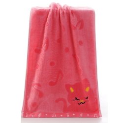 Toallitas en Algodón Microfibra para Bebés Cat towel
