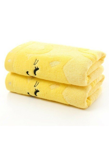 Set x4 Toallitas en Algodón Microfibra para Bebés Cat towel