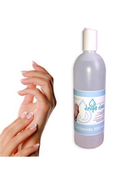 Gel AntiBacterial Drops Clean 500ml  limpia y desinfecta tus manos