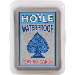 Juego de Cartas Naipes Hoyle de plástico transparente