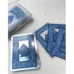 Juego de Cartas Naipes Hoyle de plástico transparente