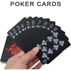 Juego de Cartas Naipes pvc Waterproof  Red