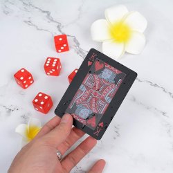 Juego de Cartas Naipes pvc Waterproof  Red