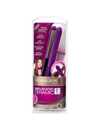 Plancha de Cabello Remington Anti-estática S9500 1"