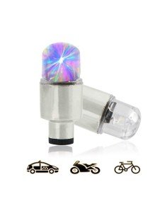 Led Tapa Válvulas de llantas Flash