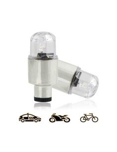 Led Tapa Válvulas de llantas Flash 2