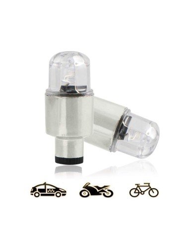 Led Tapa Válvulas de llantas Flash