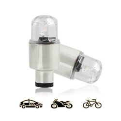 Led Tapa Válvulas de llantas Flash