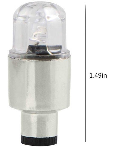 Led Tapa Válvulas de llantas Flash