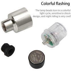 Led Tapa Válvulas de llantas Flash
