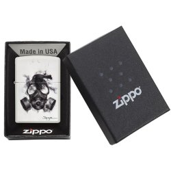 Encendedor Zippo Stamp Spazuk Máscara  29646  - Blanco