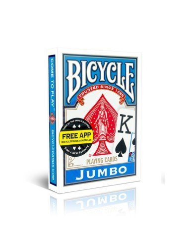 Juego de Cartas Bicycle Jumbo Index Especial para personas con visión reducida