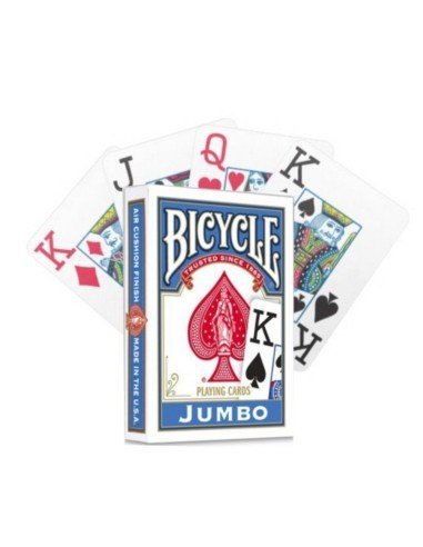 Juego de Cartas Bicycle Jumbo Index Especial para personas con visión reducida