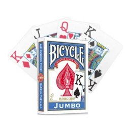 Juego de Cartas Bicycle Jumbo Index Especial para personas con visión reducida
