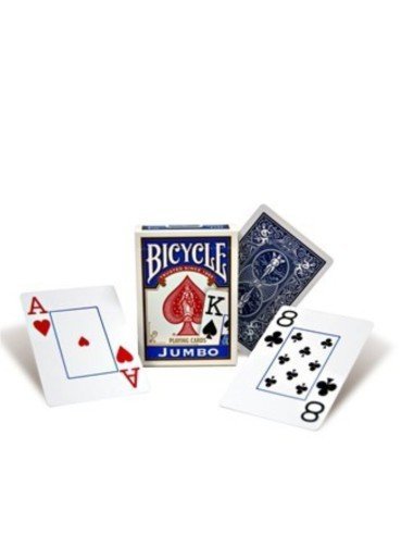 Juego de Cartas Bicycle Jumbo Index Especial para personas con visión reducida