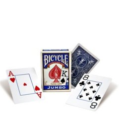 Juego de Cartas Bicycle Jumbo Index Especial para personas con visión reducida