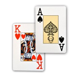 Juego de Cartas Bicycle Jumbo Index Especial para personas con visión reducida