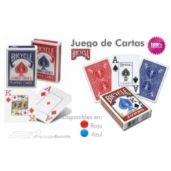 Juego de Cartas Bicycle Jumbo Index Especial para personas con visión reducida