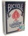 Juego de Cartas Bicycle E-Z See Lo Vision Rojo visión reducida
