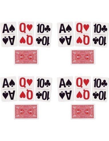 Juego de Cartas Bicycle Jumbo Index Especial para personas con visión reducida