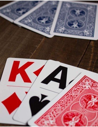 Juego de Cartas Bicycle Jumbo Index Especial para personas con visión reducida