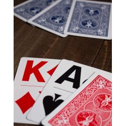 Juego de Cartas Bicycle Jumbo Index Especial para personas con visión reducida